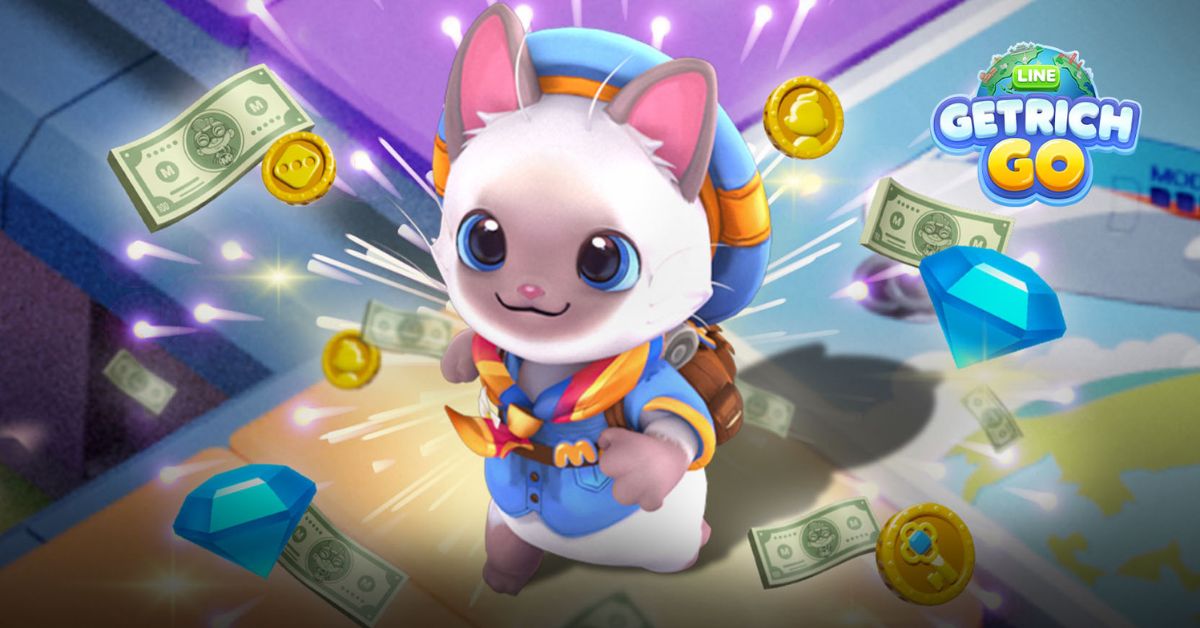 LINE Luncurkan Board Game Terbaru, LINE GetRich GO